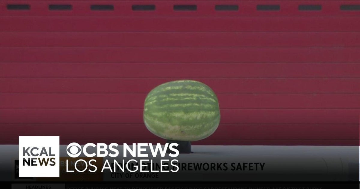 City of Orange offers fireworks safety information with a watermelon ...