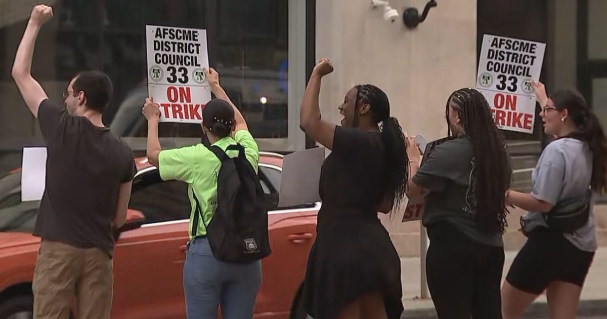 Philly's largest blue-collar workers' union goes on strike 