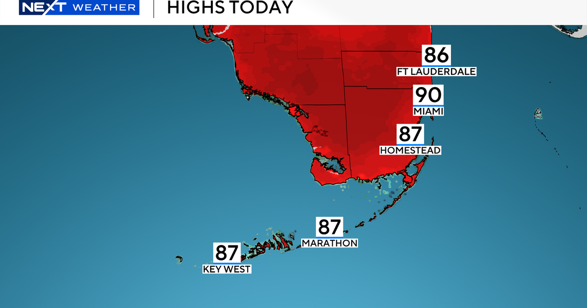 Scattered storms across South Florida, more widespread rain expected this week