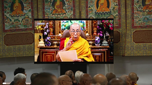 INDIA-CHINA-TIBET-RELIGION-POLITICS-DALAI LAMA 