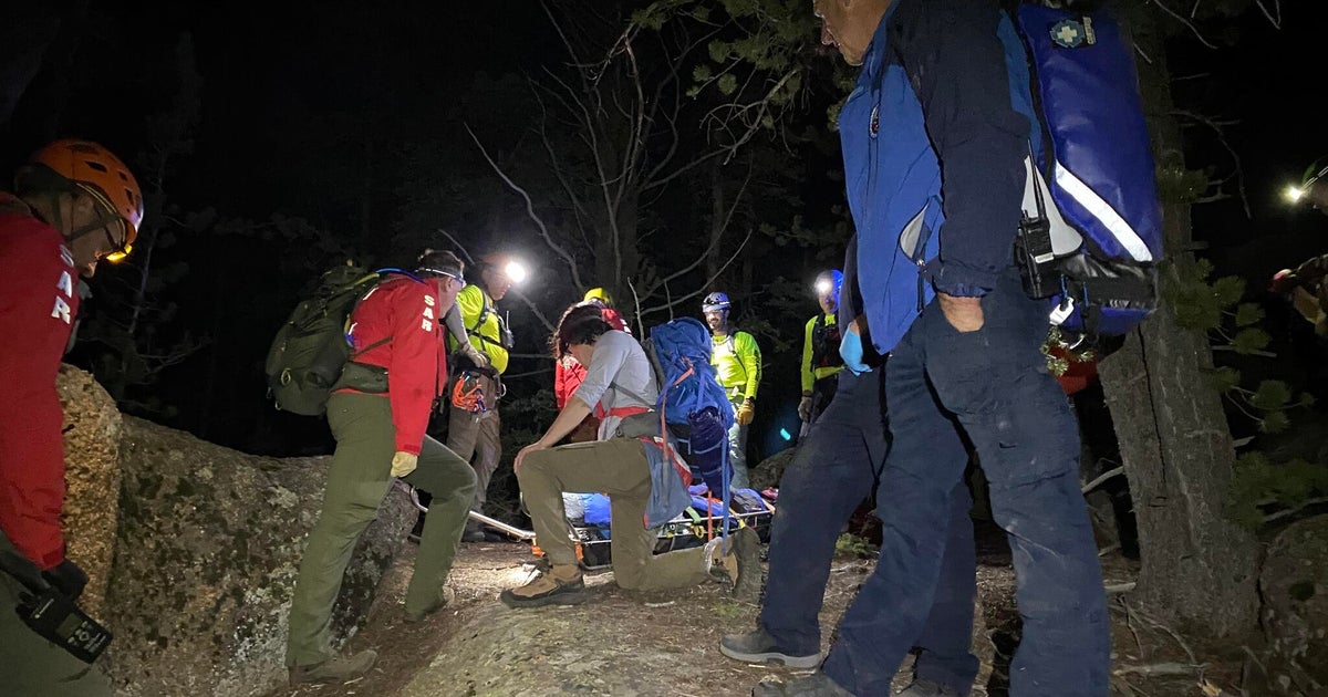 Colorado rescue team saves injured hiker in high-angle rescue 