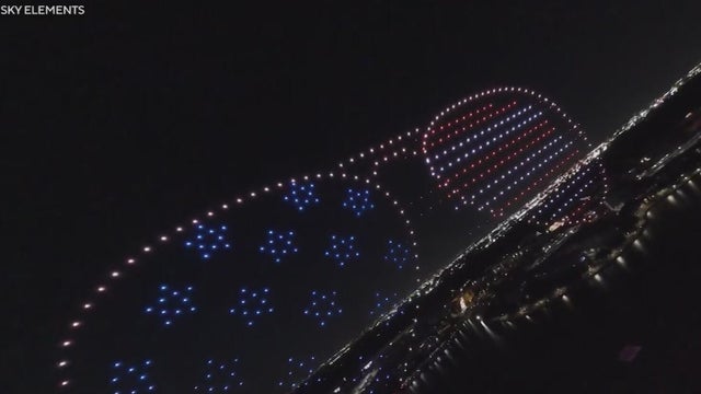 Sky Elements drone show 
