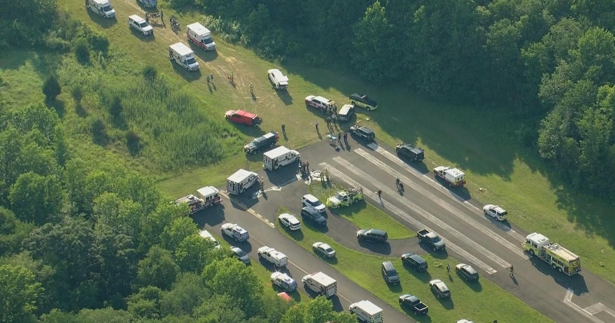 Skydiving plane crashes at Cross Keys Airport in N.J.; 14 treated for injuries