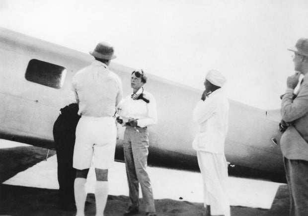 Amelia Earhart In Khartoum 