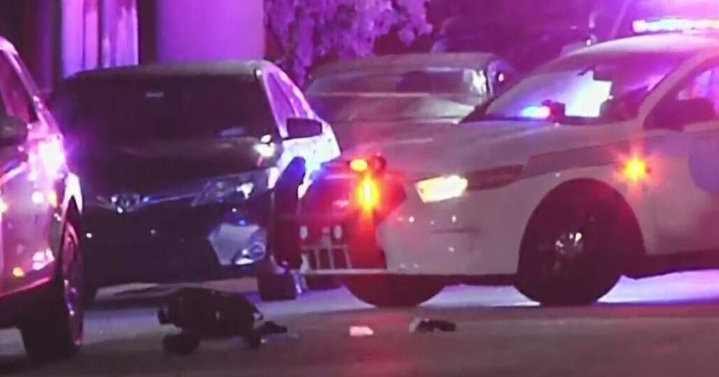 Two people hospitalized after Miami shooting, police search for gunman