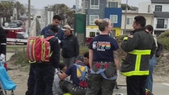 Sunset Dunes Cyclist Crash 