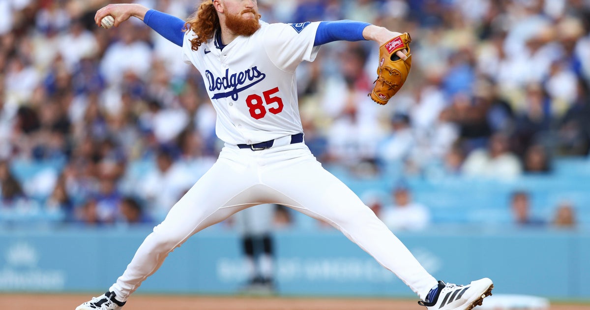 Dodgers' Dustin May has perfect game bid broken up in 6-2 win over White Sox 