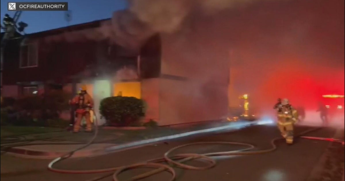 2 people hospitalized after second-alarm fire in Stanton 