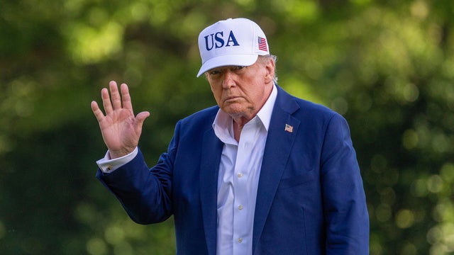President Trump Returns To Washington On Sunday Evening 