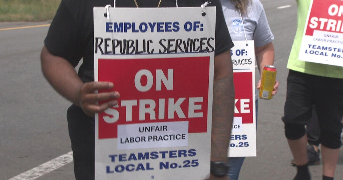 Massachusetts trash collectors strike enters seventh day as garbage continues to pile up 