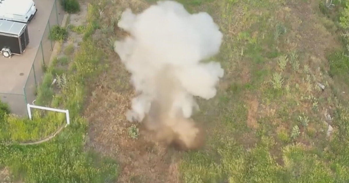 Bomb robot detonates old dynamite found in Douglas County shed 