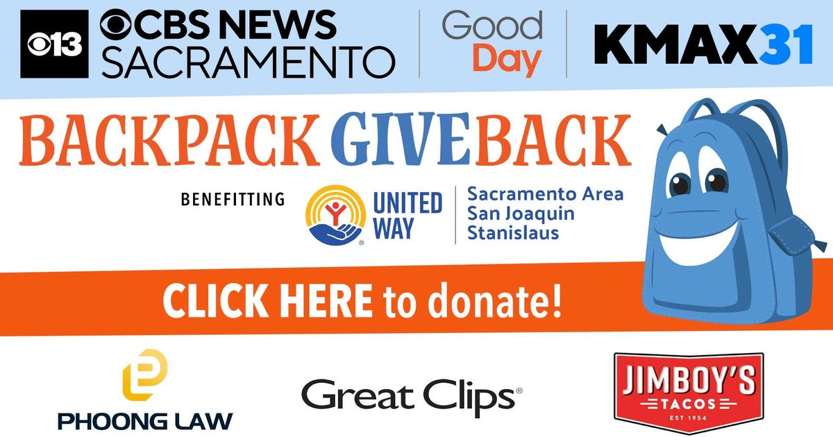 Backpack Giveback - Good Day Sacramento