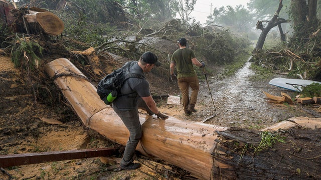 Search and rescue operations in Comfort, Texas 