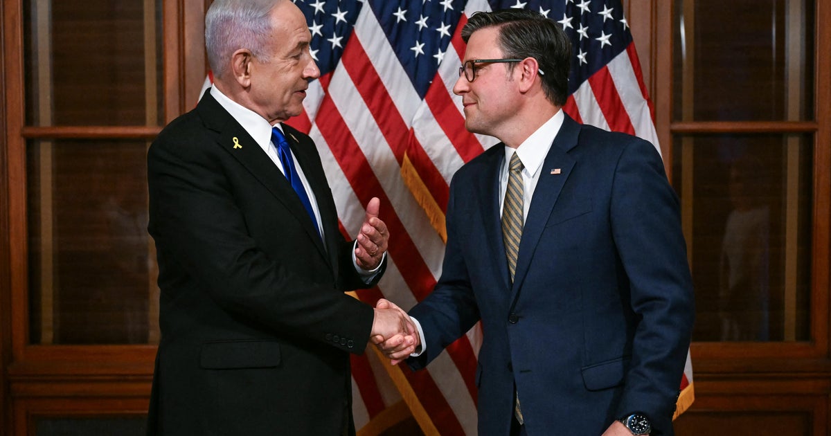 Israeli Prime Minister Benjamin Netanyahu meets with congressional leaders 