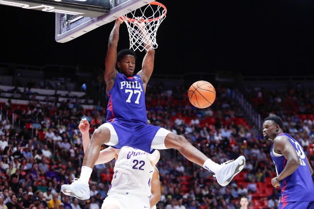 NBA Salt Lake City Summer League - Philadelphia 76ers v Utah Jazz 