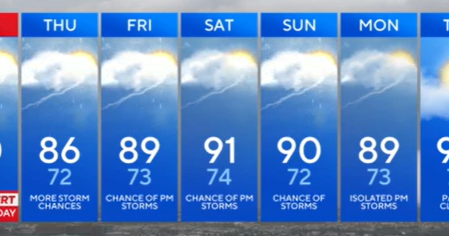 Severe storms likely again Wednesday afternoon across Maryland 