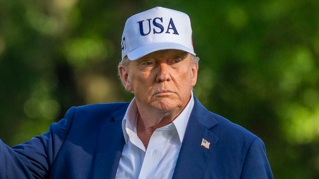 President Trump Returns To Washington On Sunday Evening 