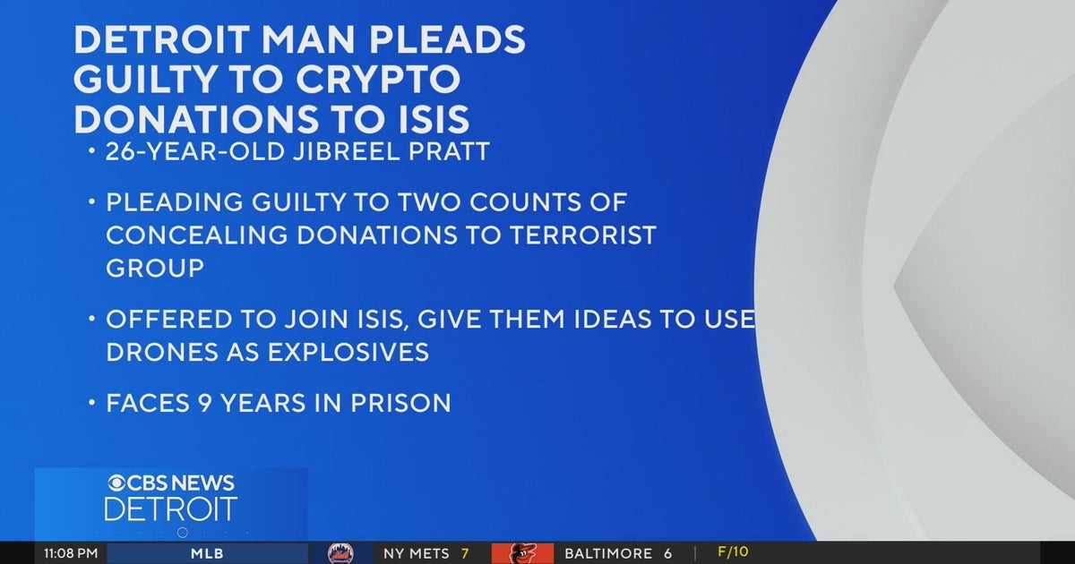 Hombre de Detroit se declara culpable de donaciones en criptomonedas a ISIS