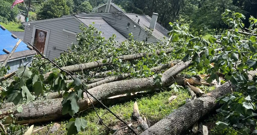 Maryland residents clean up from storms with more severe weather expected 