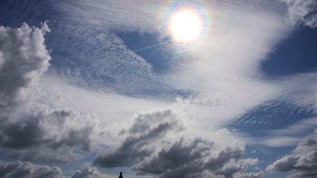 Sun in Hamburg 
