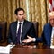 President Trump questioned over DOJ report saying Jeffrey Epstein didn't have client list