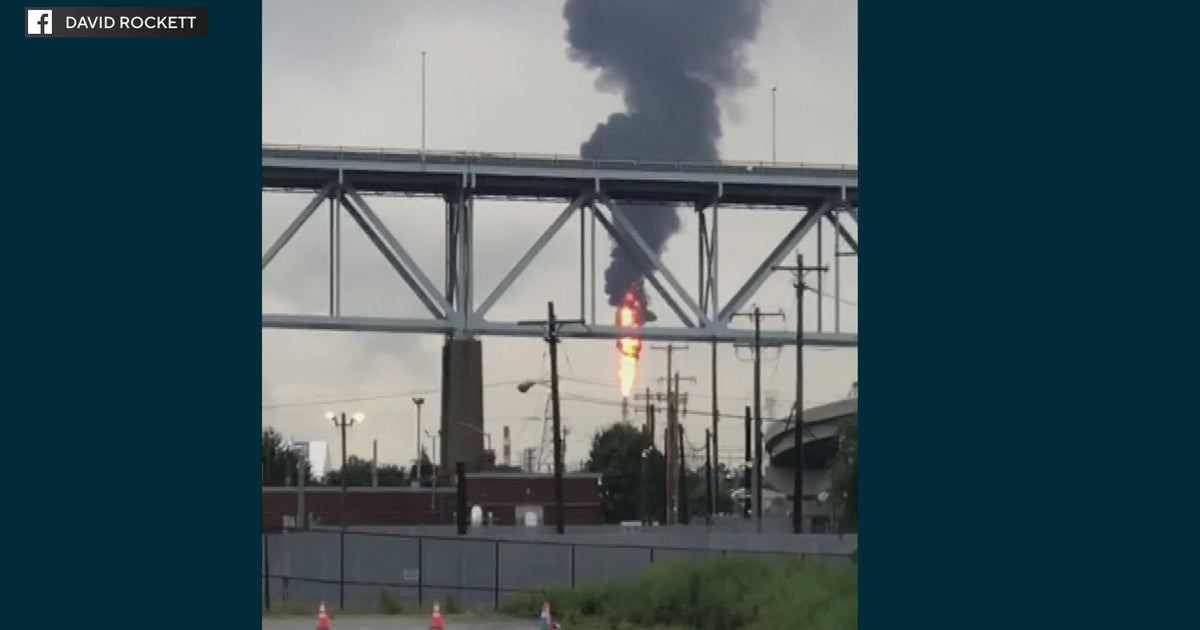 Video shows possible burn-off at Delco refinery, as odor reported across region 
