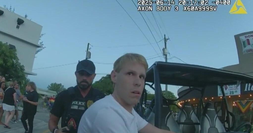 Bodycam video shows arrest of man with gun at Wilton Manors Pride parade