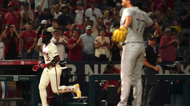 Rangers Angels Baseball 