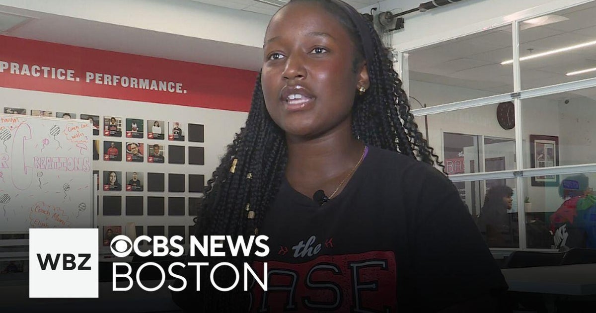 Boston softball player of the year introduces young students to ...