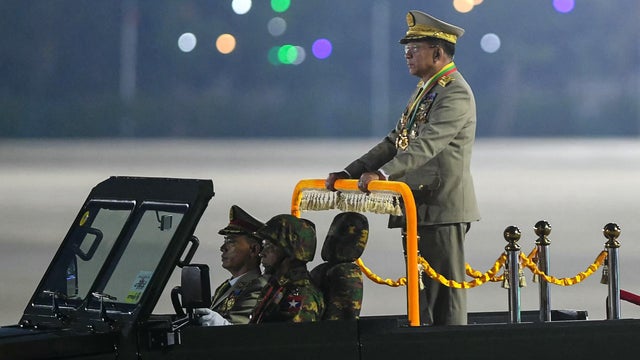 MYANMAR-ARMY-ANNIVERSARY 