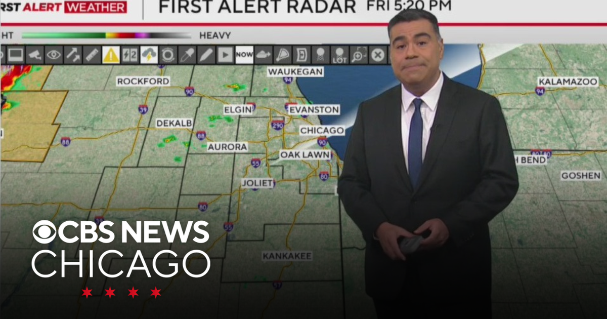 Tornado watch issued for parts of Illinois - CBS Chicago