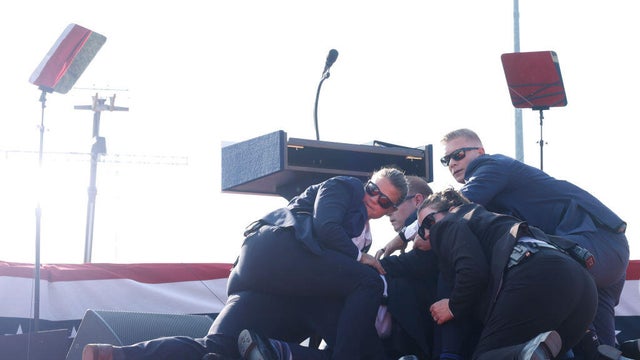 Donald Trump Injured During Shooting At Campaign Rally In Butler, PA