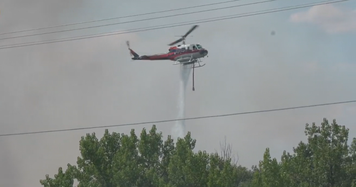Evacuation orders in Louviers lifted after two-alarm vegetation fire 