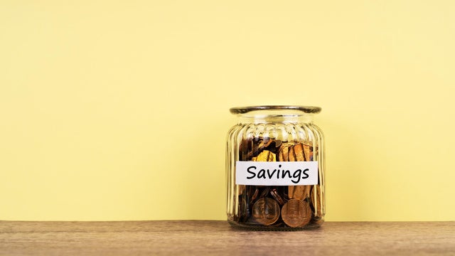 Savings Coin Jar 