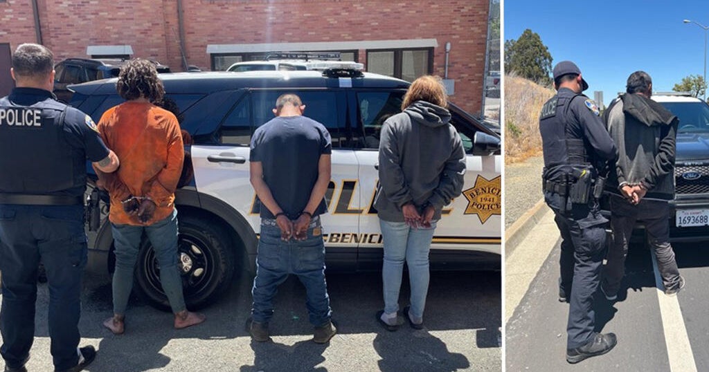 Benicia police arrest 4 following series of copper thefts 
