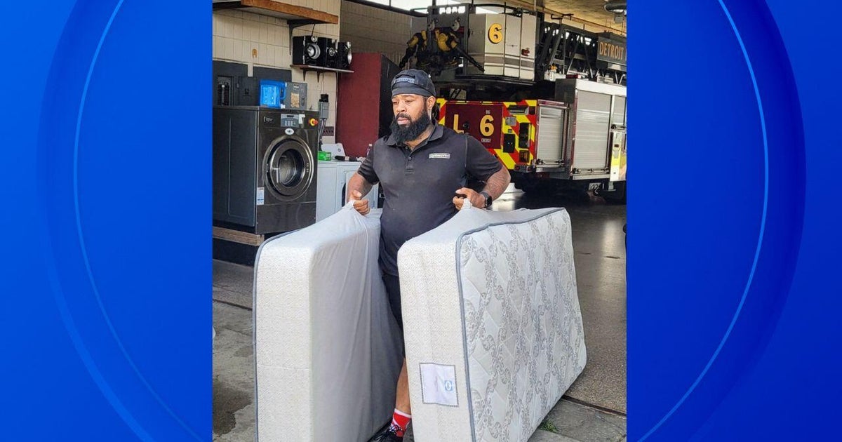 New bedding purchased for Detroit fire station crew areas 
