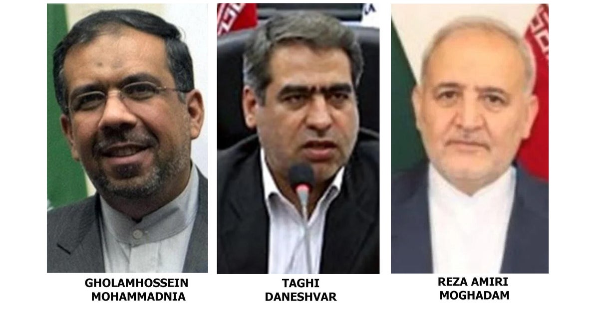 FBI releases new images of Iran intel officers allegedly involved in Robert Levinson abduction