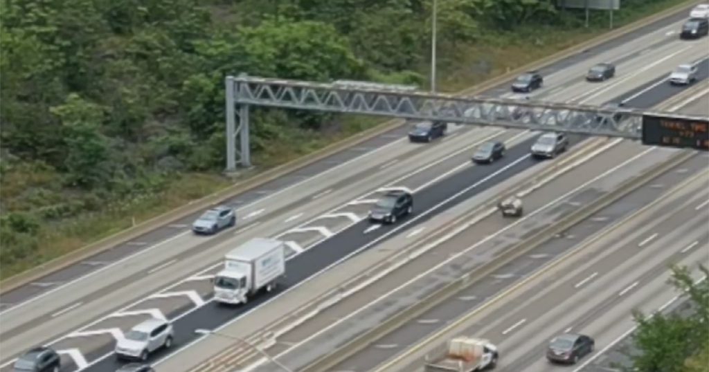 PennDOT monitoring second weekday of new traffic pattern on the Parkway North 