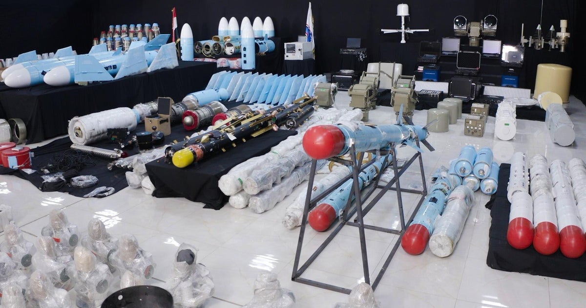 750 tons of Iranian weapons bound for Houthis intercepted, CENTCOM says