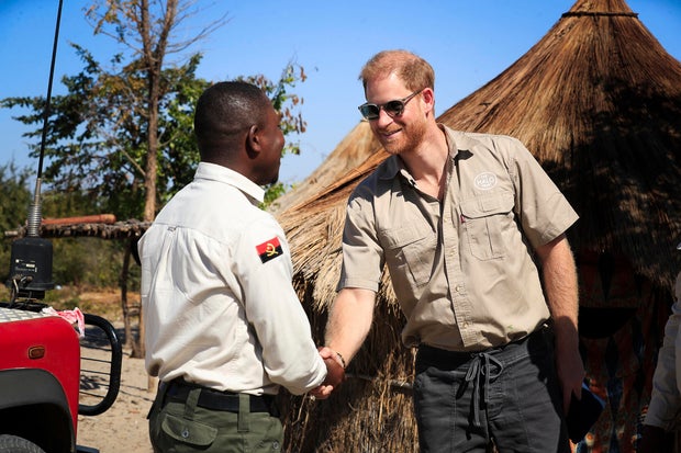 Prince Harry Angola 