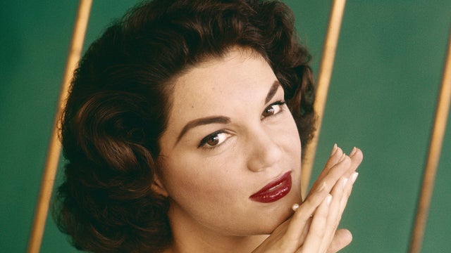 Pop singer Connie Francis poses for a picture, circa 1970. 
