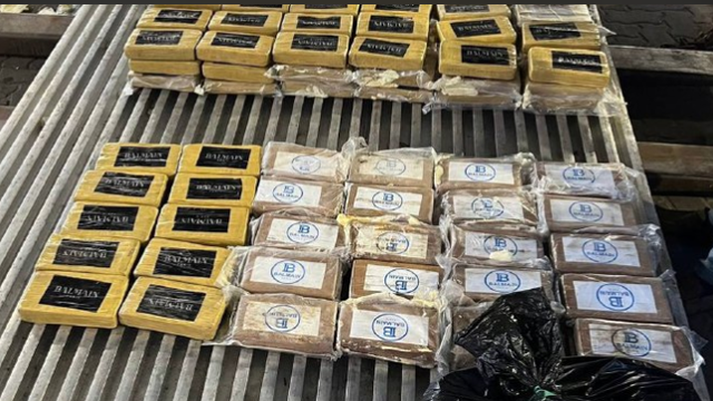                        $153 million of cocaine found hidden in banana shipment                   