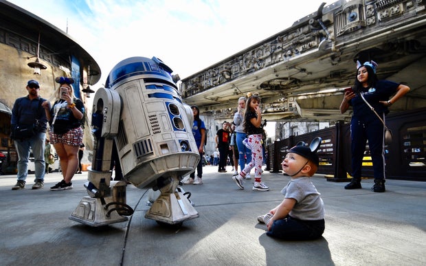 R2D2 at Star Wars Galaxy