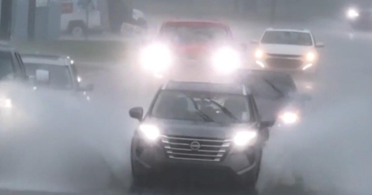 Gulf Coast braces for possible flooding as tropical rains slam region - CBS News