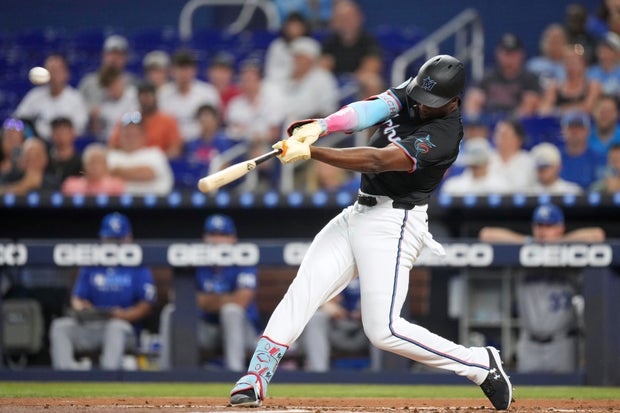 Royals Marlins Baseball 
