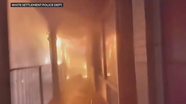 White Settlement Red Roof Inn fire 