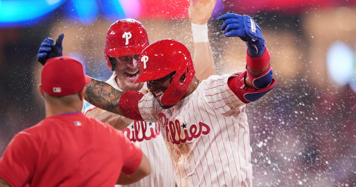 Phillies beat Red Sox on rare walk-off catcher's interference call in extra innings 