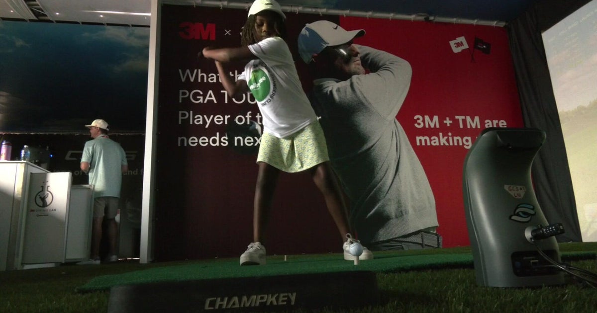 Hundreds of kids boost their golf skills ahead of 3M Open 