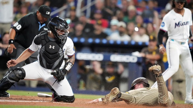Padres Marlins Baseball 