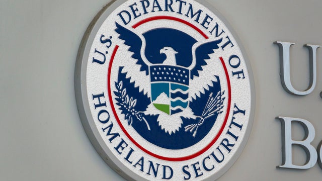 The Department of Homeland Security logo is seen on a law enforcement vehicle in Washington, D.C, on March 7, 2017. 